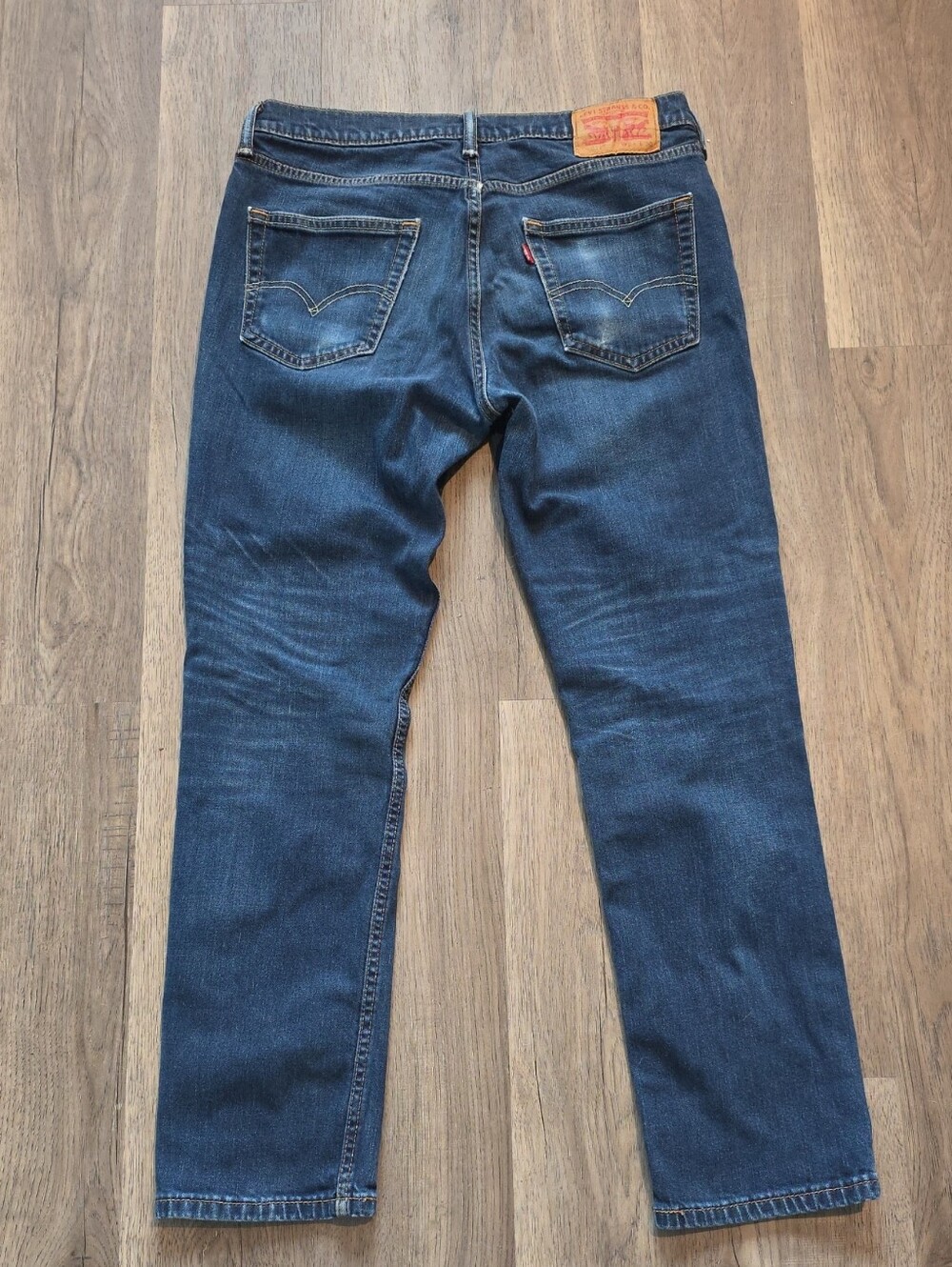 Levi's Men's Straight Jeans - Indigo Blue 34 x 30
